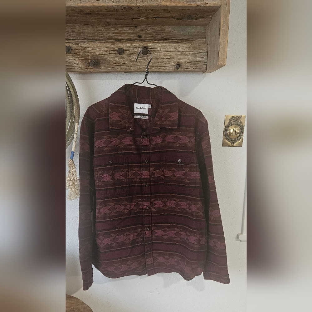 Mens Long Sleeve Goodfellow Shirt